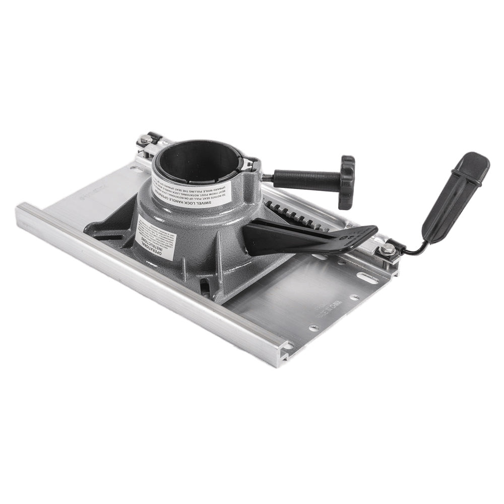 Wise Fore AFT Seat Slide Pedestal Mount - Fits 2-7/8" Post