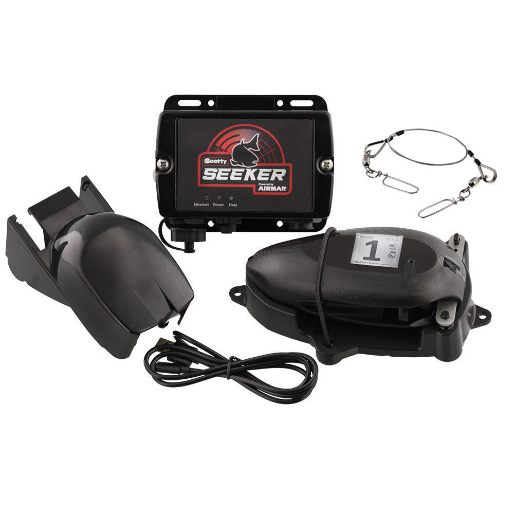 Scotty Seeker Full Package - Single Probe w/Safety Leader, Probe Charging Station, Probe Safety Leader