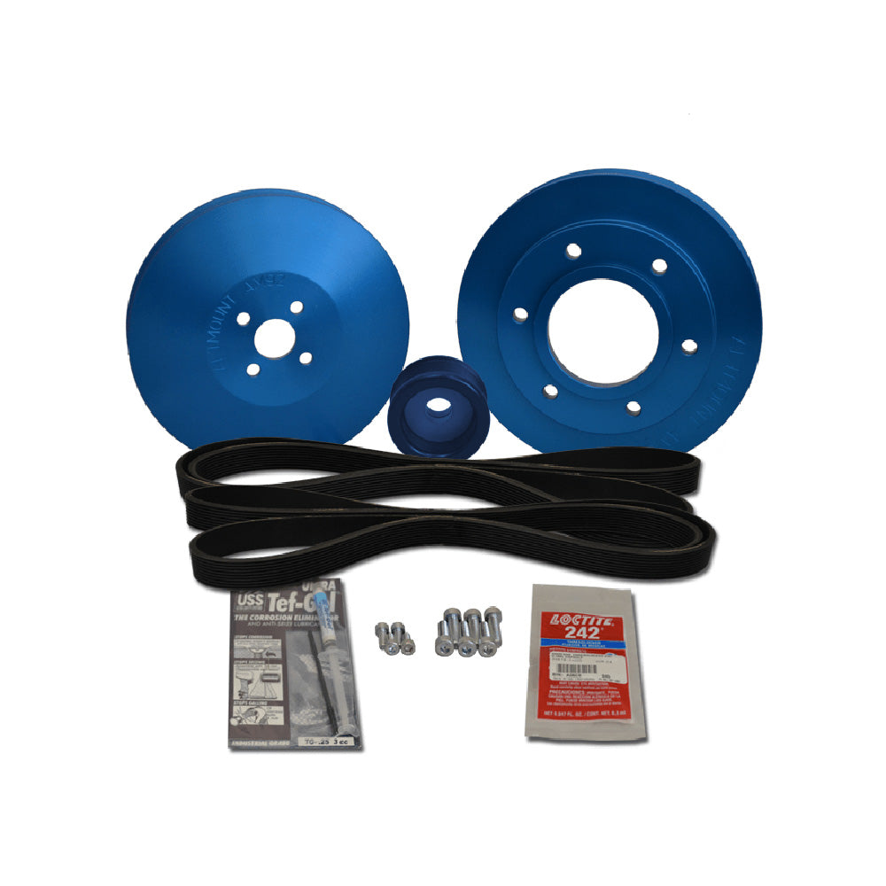 Balmar Pulley Kit f/Yanmar 6LY, 6LYA-STP, 6LY2-STP
