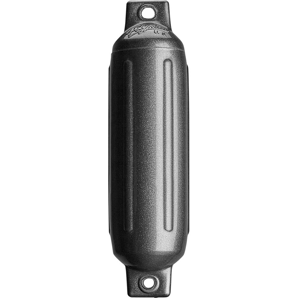 Polyform G-1 Twin Eye Fender 3.5" x 12.8" - Metallic Graphite