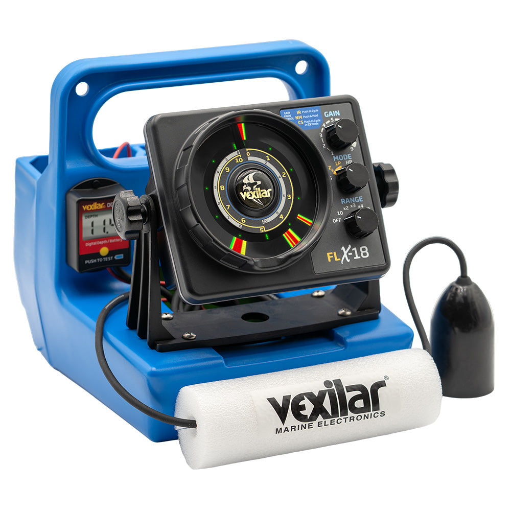 Vexilar FLX-18 Genz Pack w/12 Degree Ice-Ducer DD-100