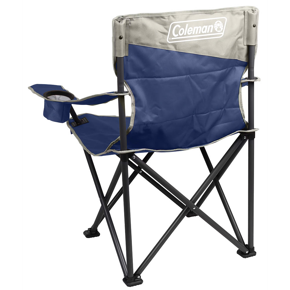 Coleman Big Tall Quad Camping Chair - Skyfall Blue