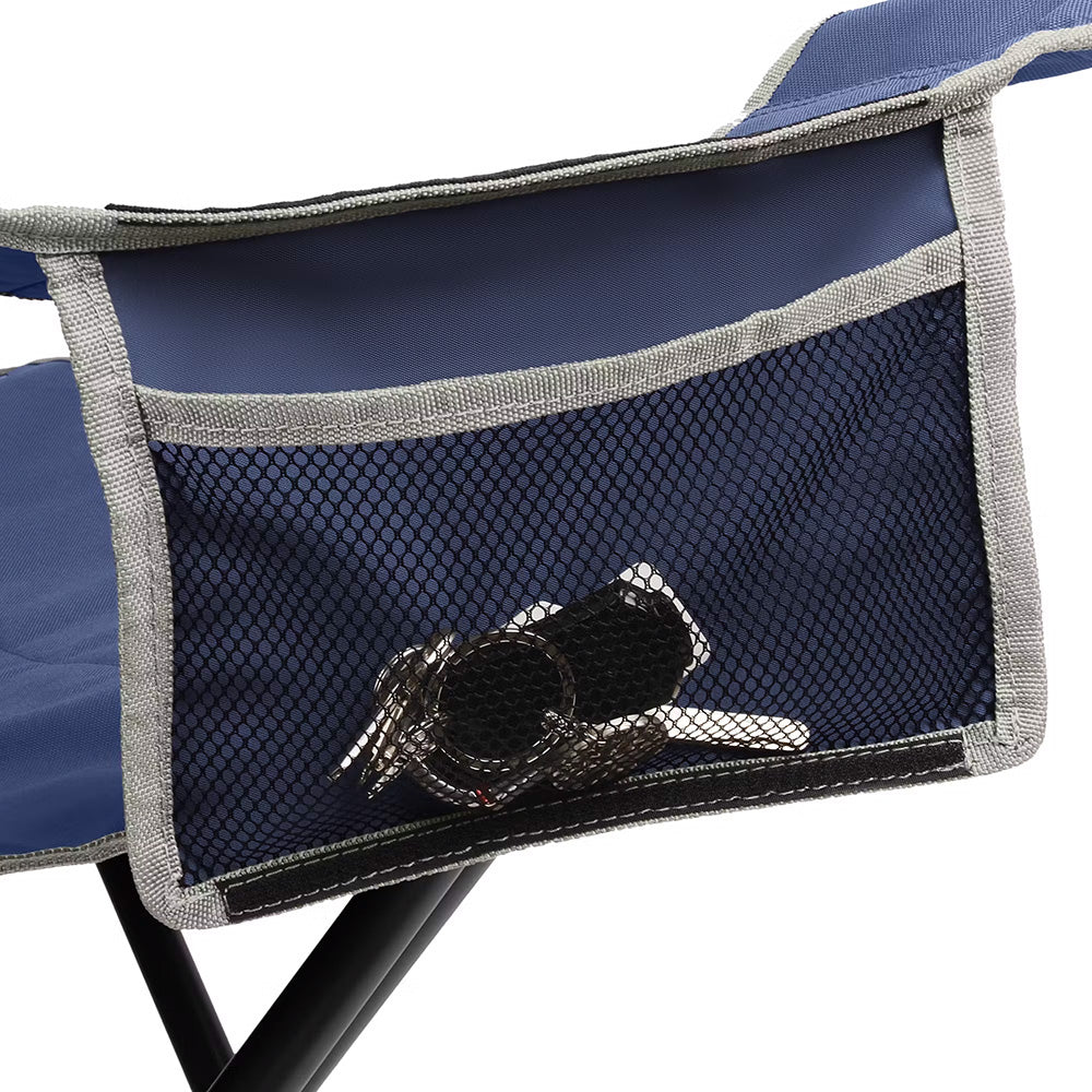 Coleman Big Tall Quad Camping Chair - Skyfall Blue