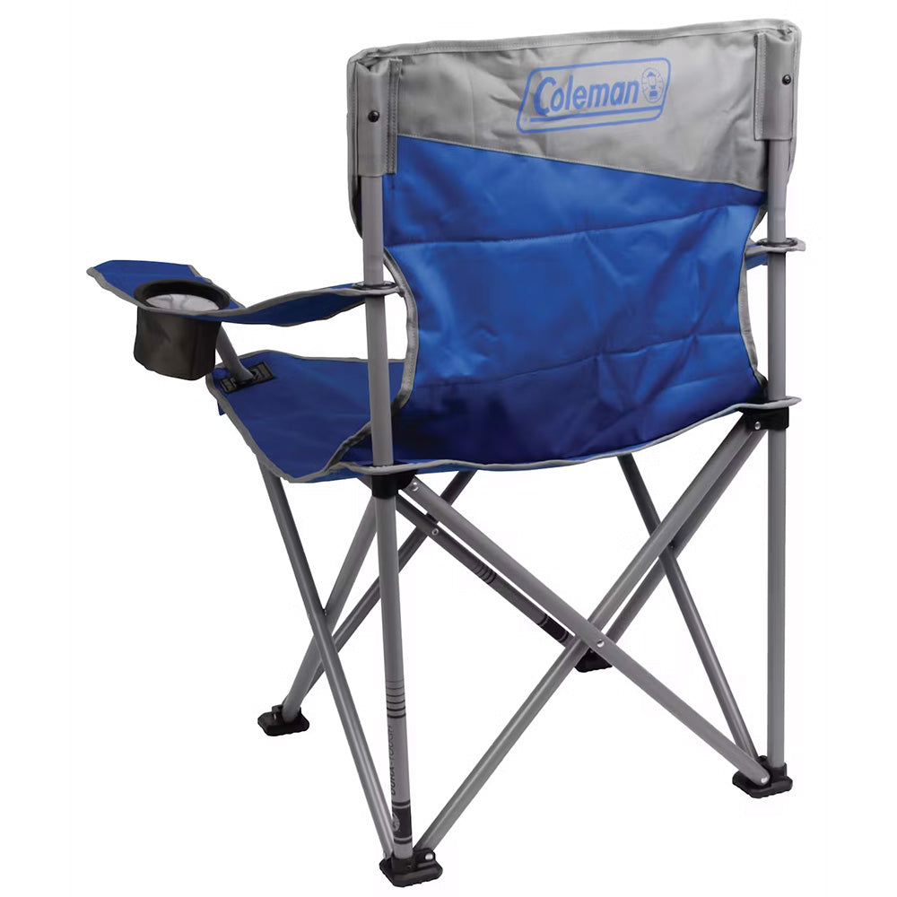 Coleman Big Tall Quad Camping Chair - Blue