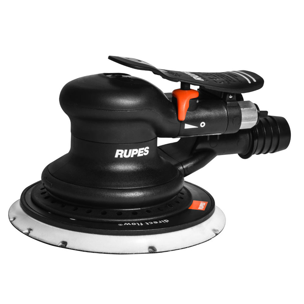 RUPES Random Orbital Palm Pneumatic Sander w/150mm Pad 6mm Orbit-Skorpio III (Central Vac)