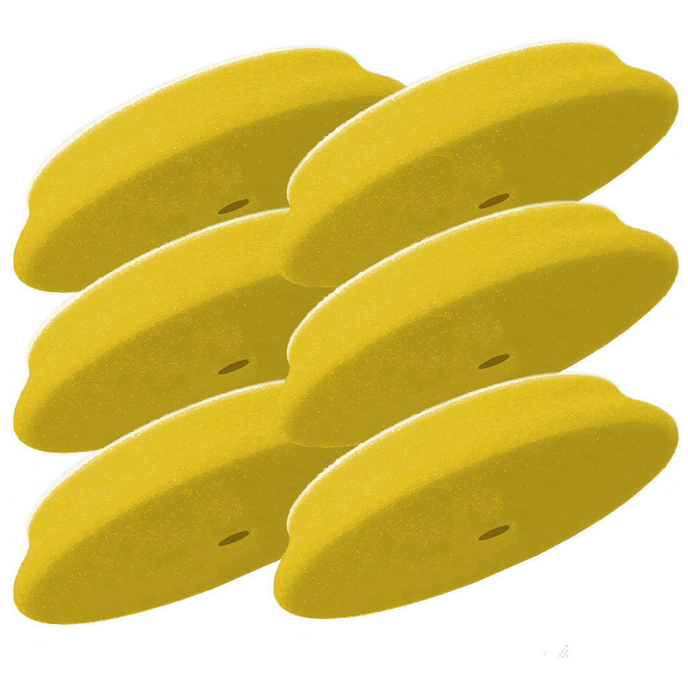 RUPES D-A Fine Finishing Foam Pad 40mm - Yellow *6-Pack