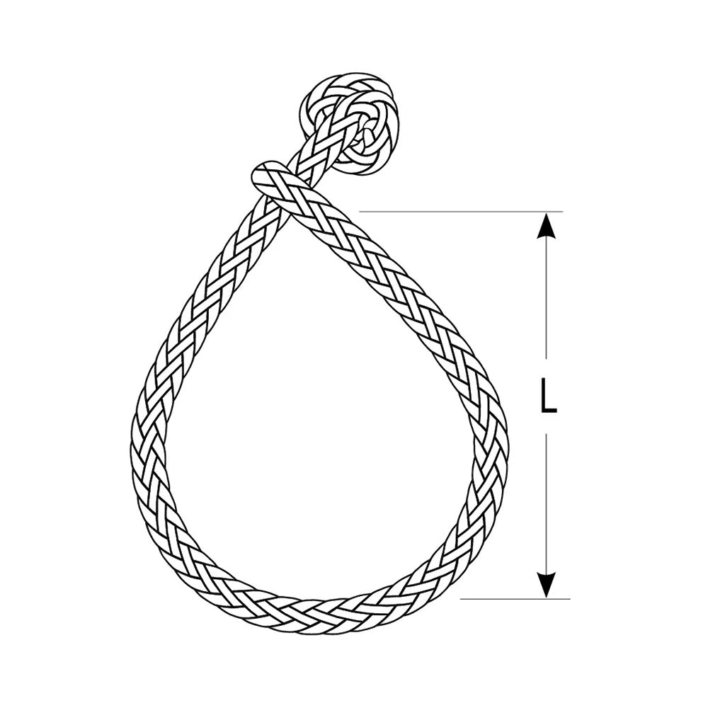 Ronstan Soft Shackle - Size XS - 2.5mm x 50mm w/Robline Line