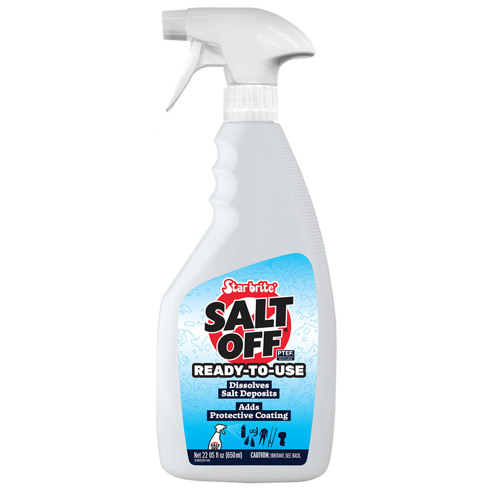 Star brite Salt Off - Ready-To-Use - Salt Remover Wash Engine Flush - 22 oz