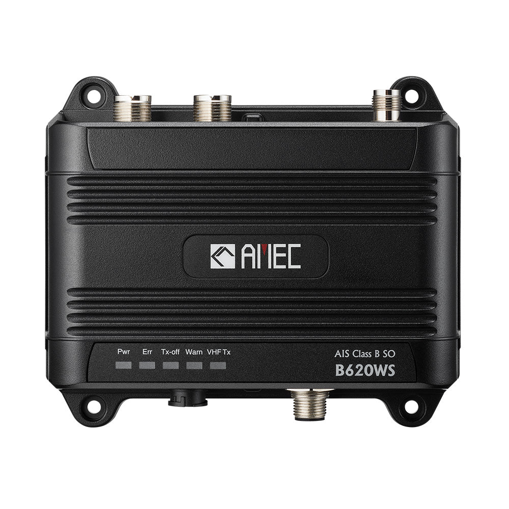 AMEC B620WS Class B AIS Transceiver w/WI-FI VHF Splitter - 2W CSTDMA, NMEA2000, NMEA 0183, USB