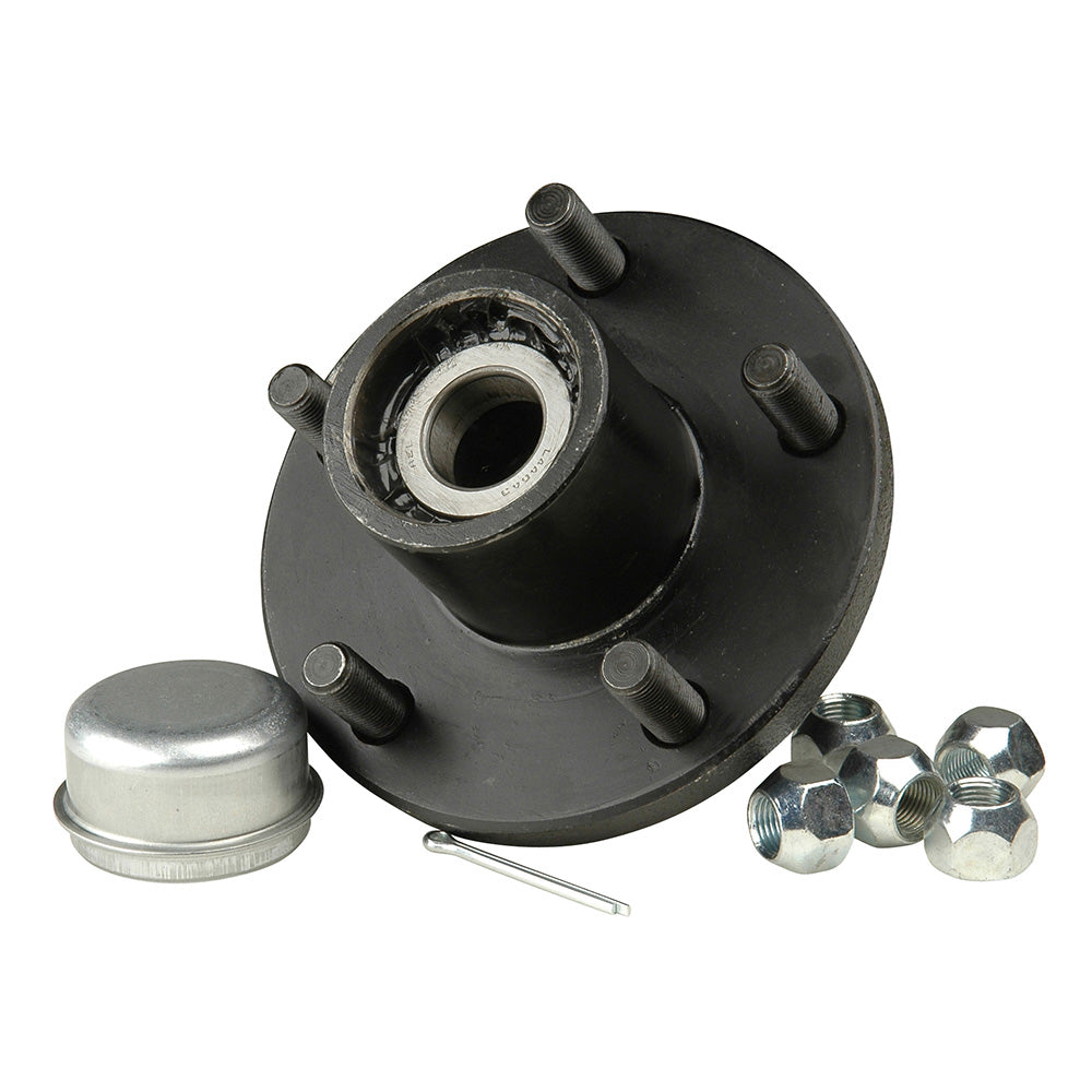 C.E. Smith Hub Kit 5x4 1/2", 1" Straight Spindle 1.25"