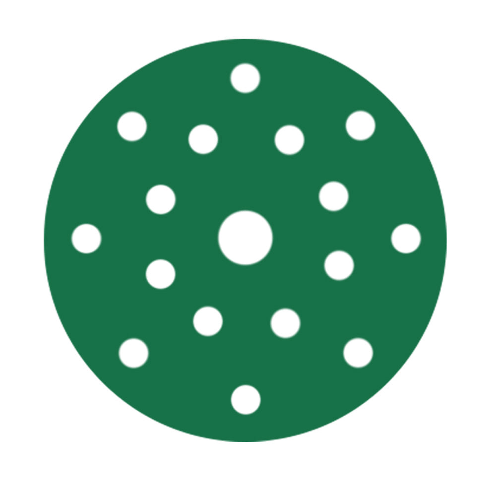 RUPES PROCUT Film Abrasive Discs 125mm (5") - 17 Holes - P180 Grit *Box of 50pcs