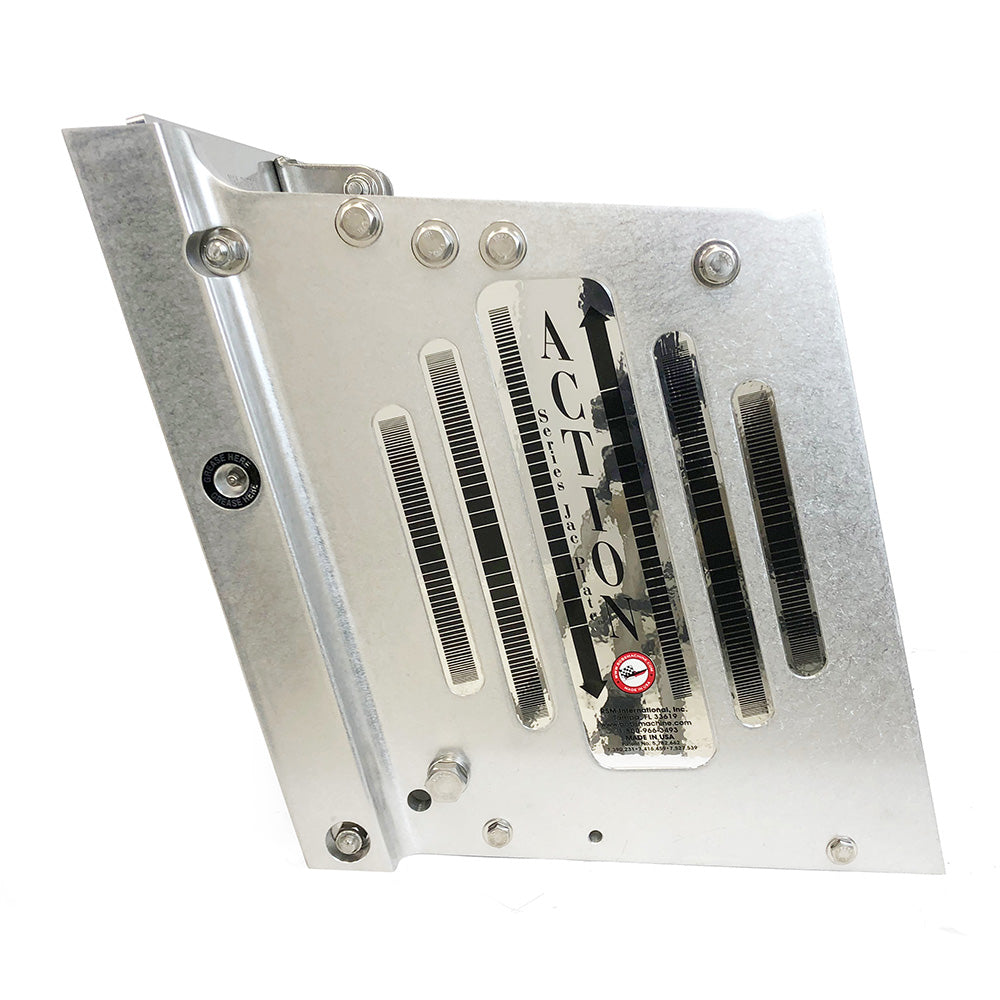 Bob's Machine 2" Setback Action Series Hydraulic Jack Plate - Silver