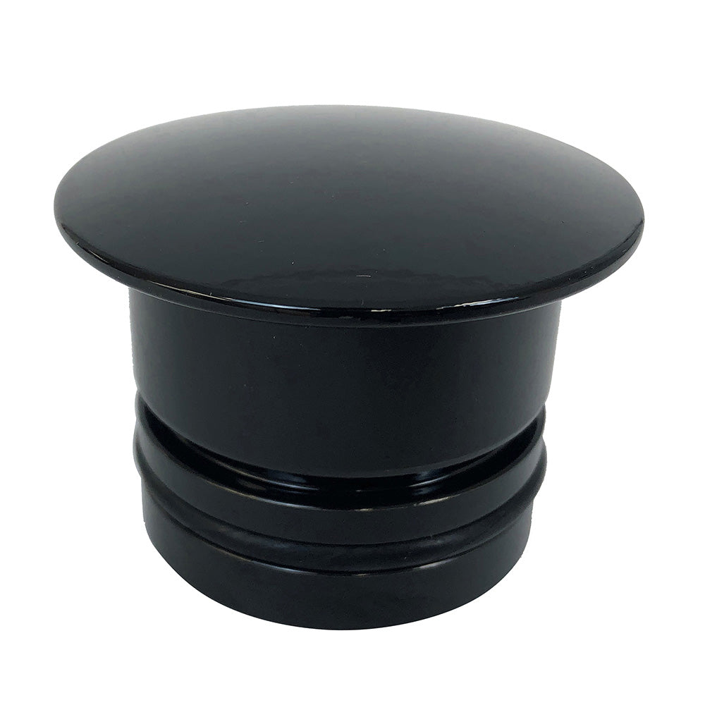 Bob's Machine Deck Plug - Pedestal Seat Plug 1.77" Hole - Black