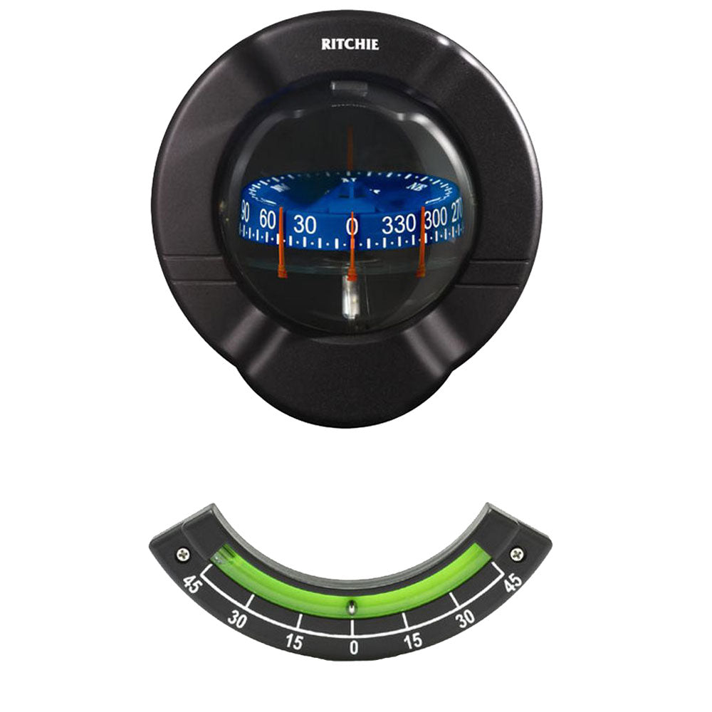 Ritchie SR-2 Venture Sail Boat Compass - Bulkhead Mount - Black