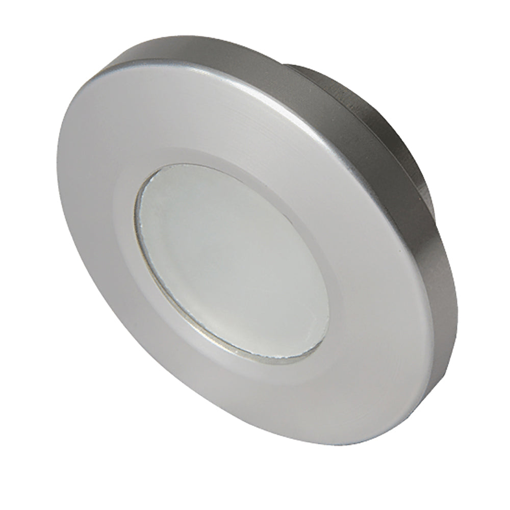 Lumitec Orbit Spectrum Flush Mount Down Light - Brushed Housing - White Dimming Red/Blue Non-Dimming