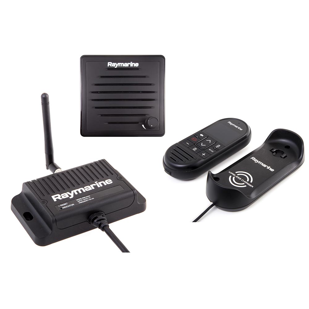 Raymarine Ray90 Wireless First Station Kit with Passive Speaker, Wireless Handset Wireless Hub