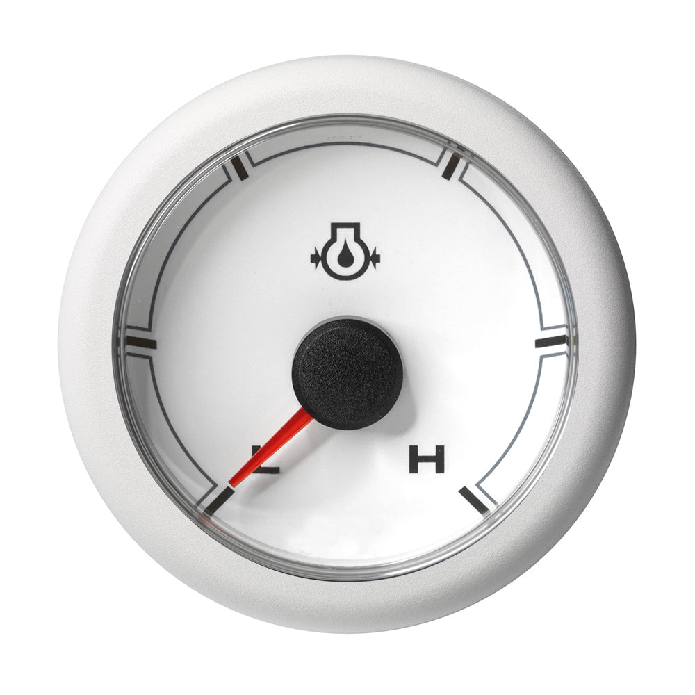 Veratron 52MM (2-1/16") OceanLink Engine Oil Pressure Gauge - Low/High (150 PSI) - White Dial Bezel
