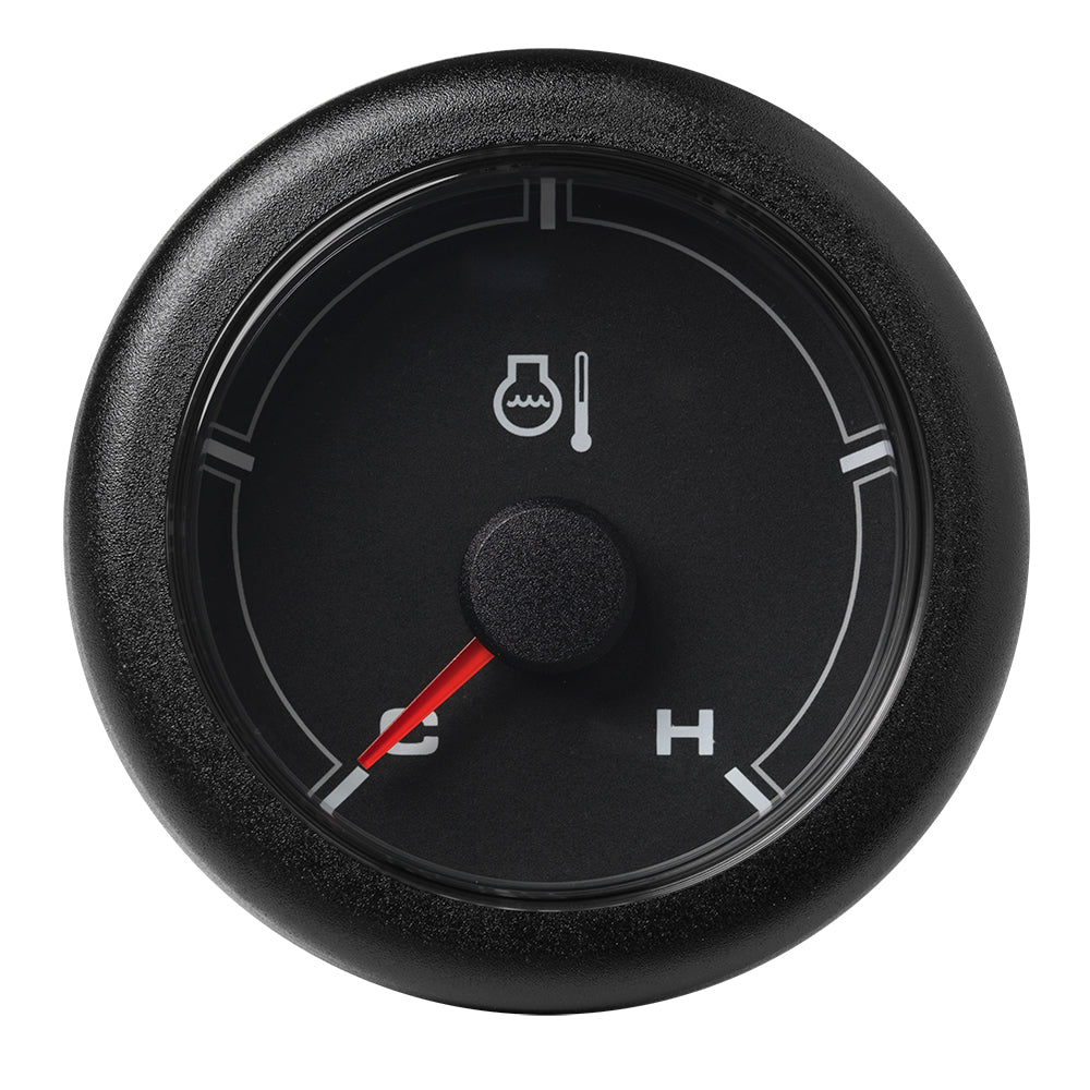 Veratron 52MM (2-1/16") OceanLink Coolant Temperature Gauge (250F) - Black Dial Bezel