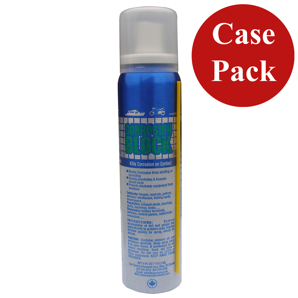 Corrosion Block Liquid Pump Spray - 4oz - Non-Hazmat, Non-Flammable Non-Toxic *Case of 24*