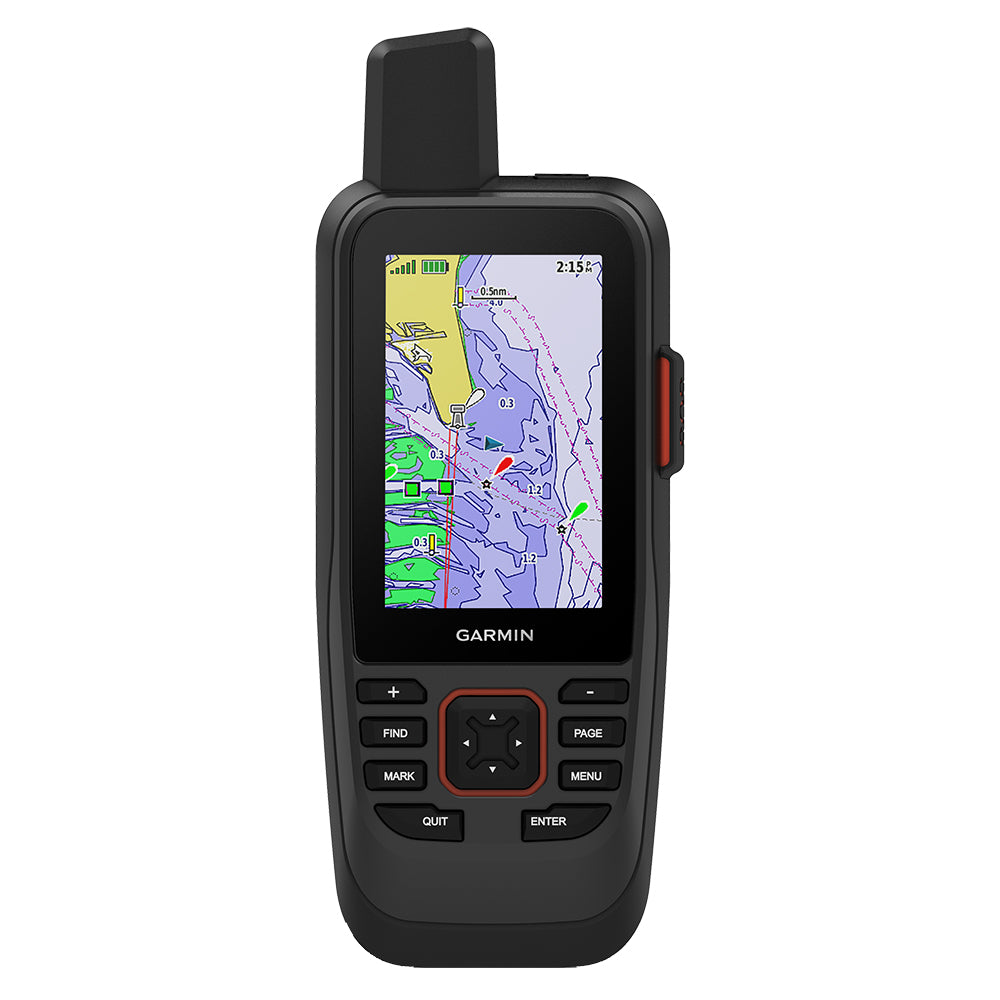 Garmin GPSMAP 86sci Handheld w/inReach BlueChart g3 Coastal Charts