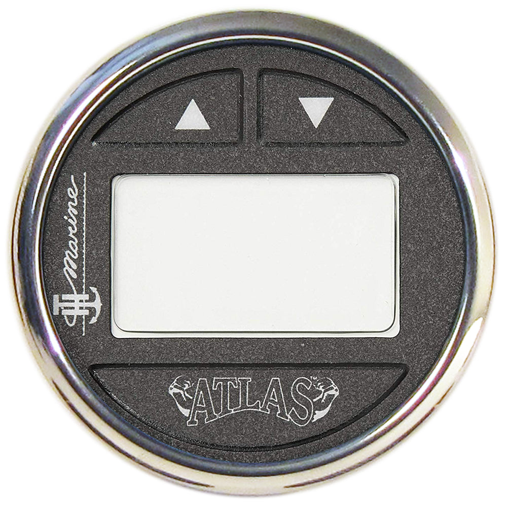 T-H Marine ATLAS Hydraulic Gauge Kit f/4" 8" ATLAS Jack Plates - Stainless Steel Bezel