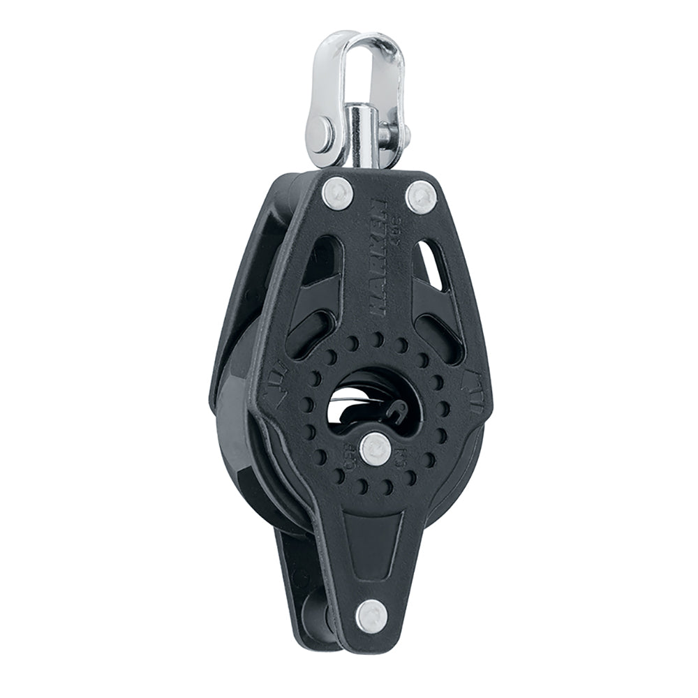 Harken 40mm Carbo Single Ratchet Block w/Swivel Becket