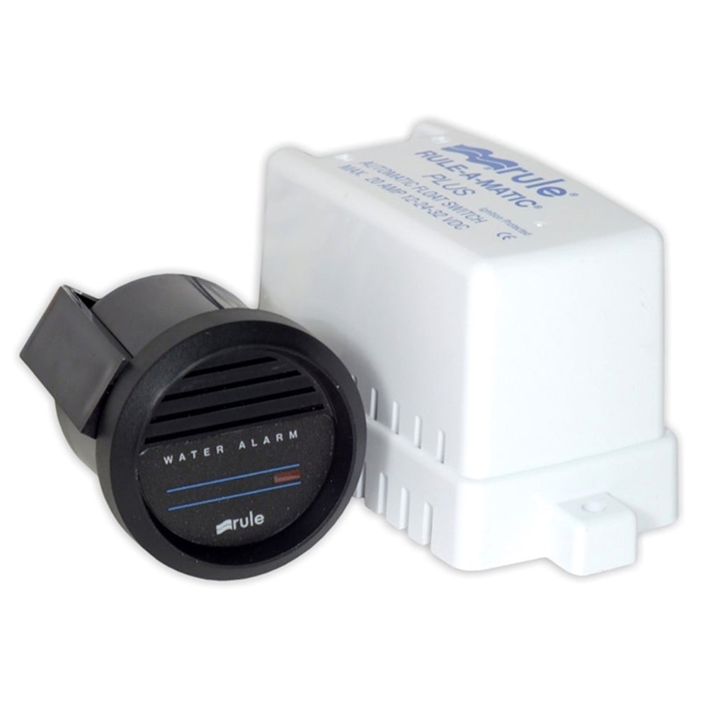Rule High Water Bilge Alarm w/Switch Gauge - 24V