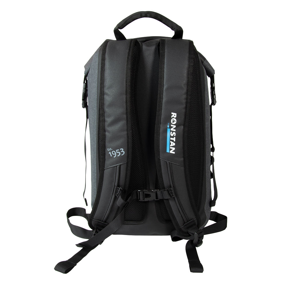 Ronstan Dry Roll Top - 30L Bag - Black Grey