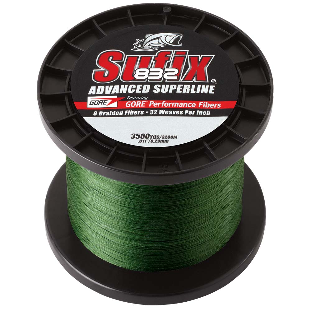 Sufix 131 Braid Lo-Vis Green 150 Yards main image 0