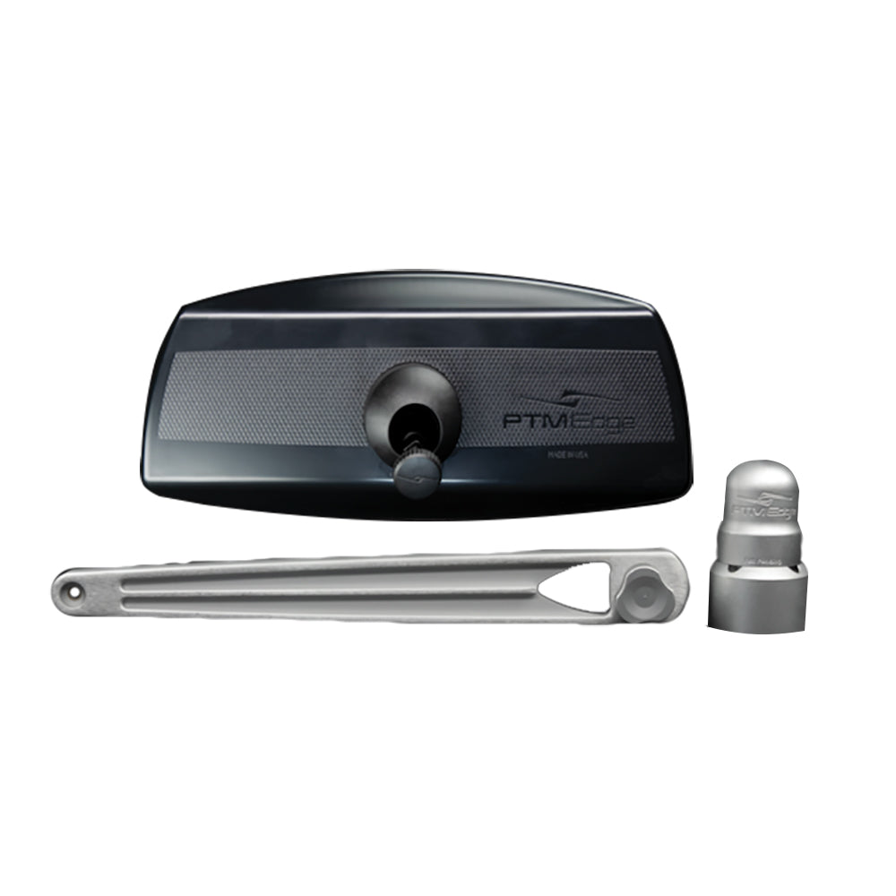 PTM Watersports UCX-17 PRO Pontoon Mirror/Bracket Kit - Silver