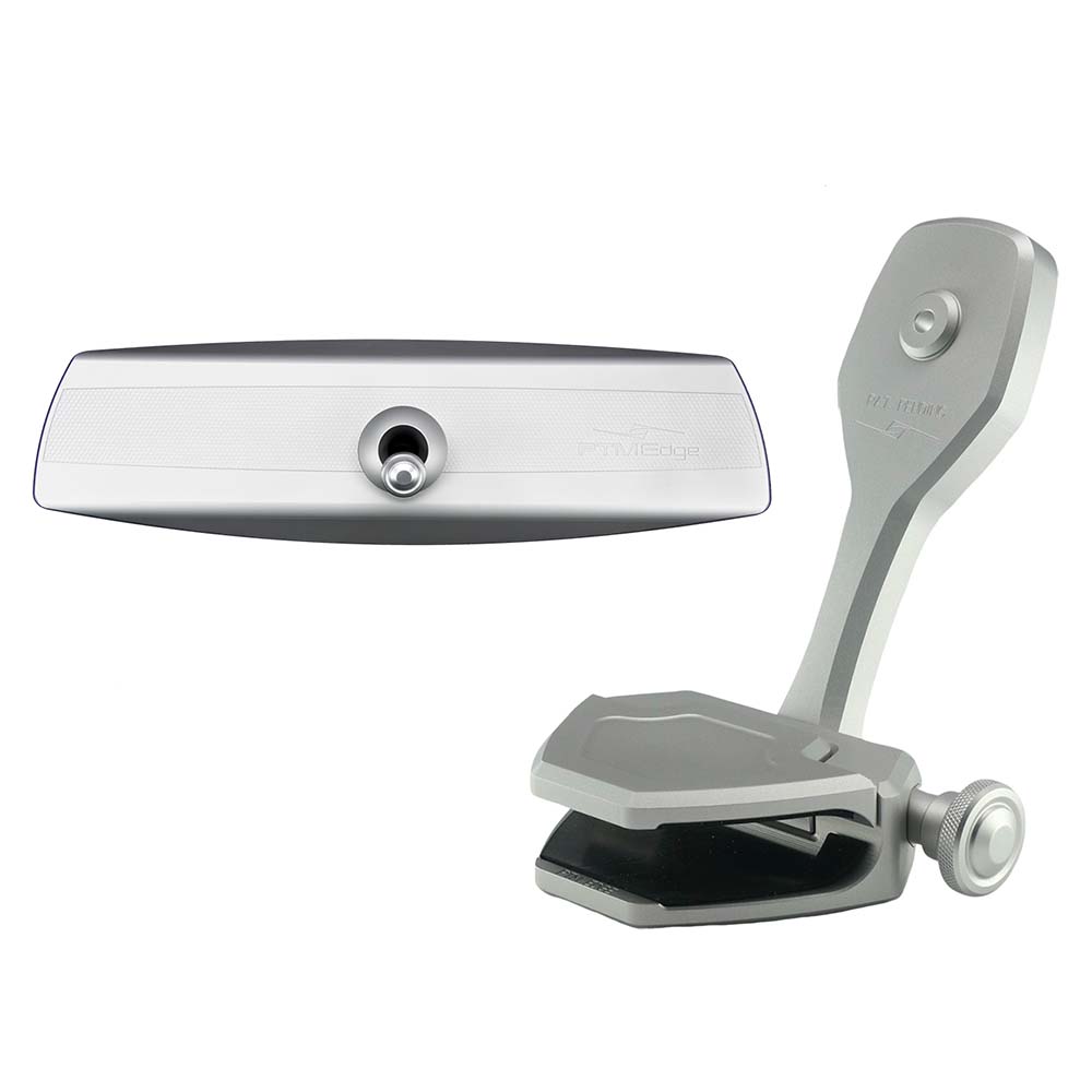 PTM Watersports Mirror/Bracket Kit w/VR-140 Elite Mirror ZXR-300 (Silver)