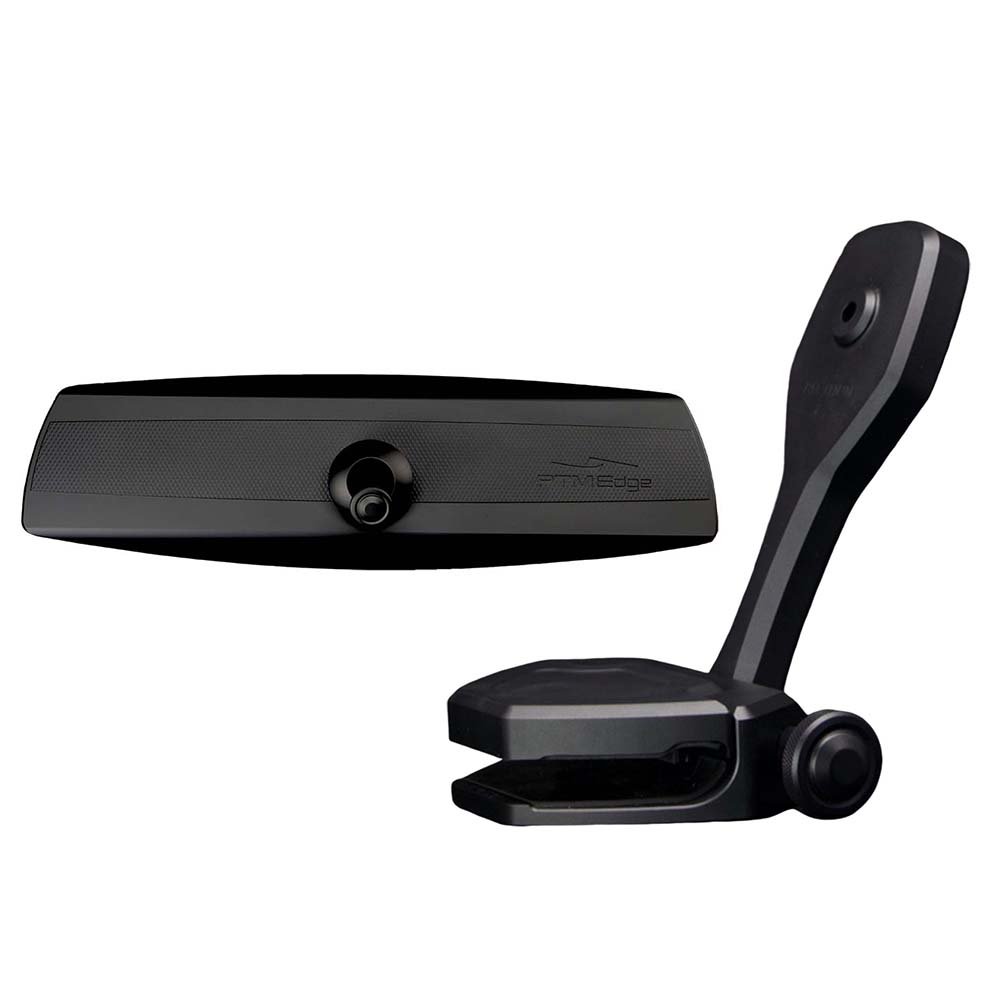 PTM Watersports Mirror/Bracket Kit w/VR-140 Elite Mirror ZXR-360 (Black)