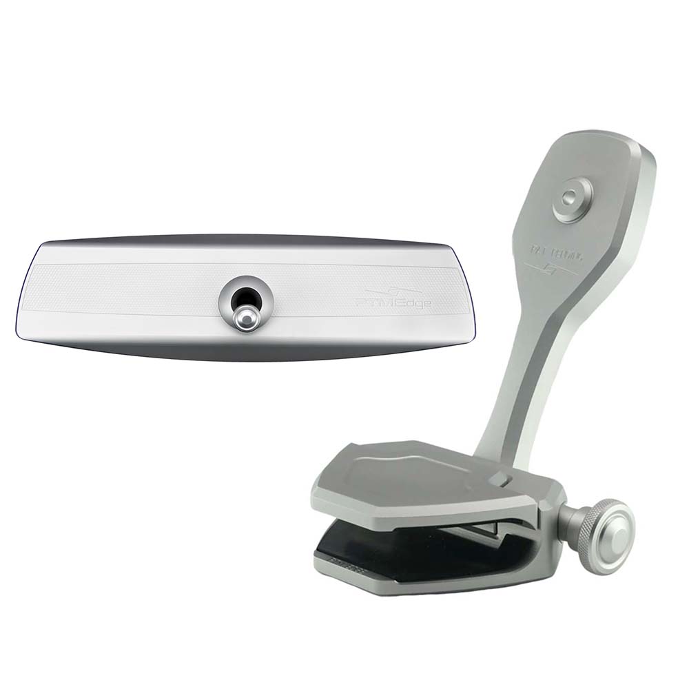 PTM Watersports Mirror/Bracket Kit w/VR-140 Elite Mirror ZXR-361 (Silver)