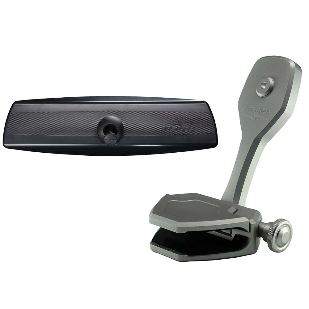 PTM Edge Mirror/Bracket Kit w/VR-140 Elite Mirror & ZXR-320 (Black)