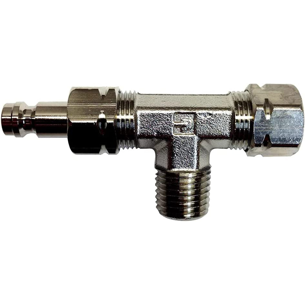 Uflex Tee Fitting w/Bleed Nipple f/IB Stern Drive Cylinders