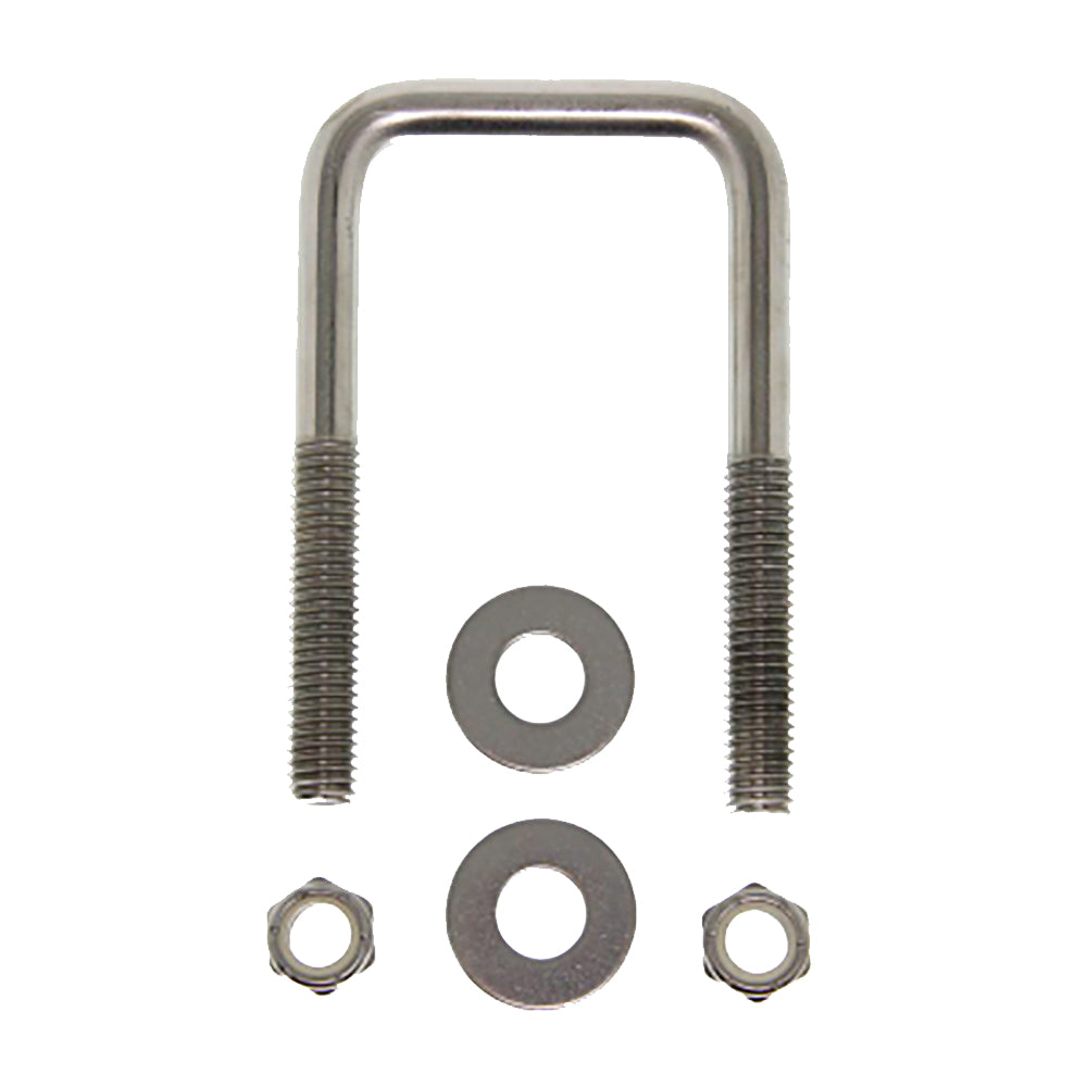 C.E. Smith Zinc U-Bolt 7/16"-14 X 3-1/8" X 3" w/Washers Nuts - Square