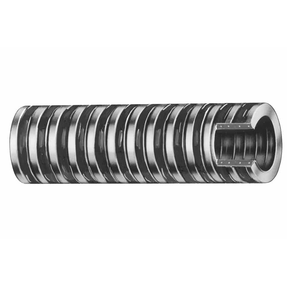 Trident Marine 1-1/8" Heavy Duty PVC Bilge Livewell Hose (FDA) - Clear w/Black Helix - Sold by the Foot