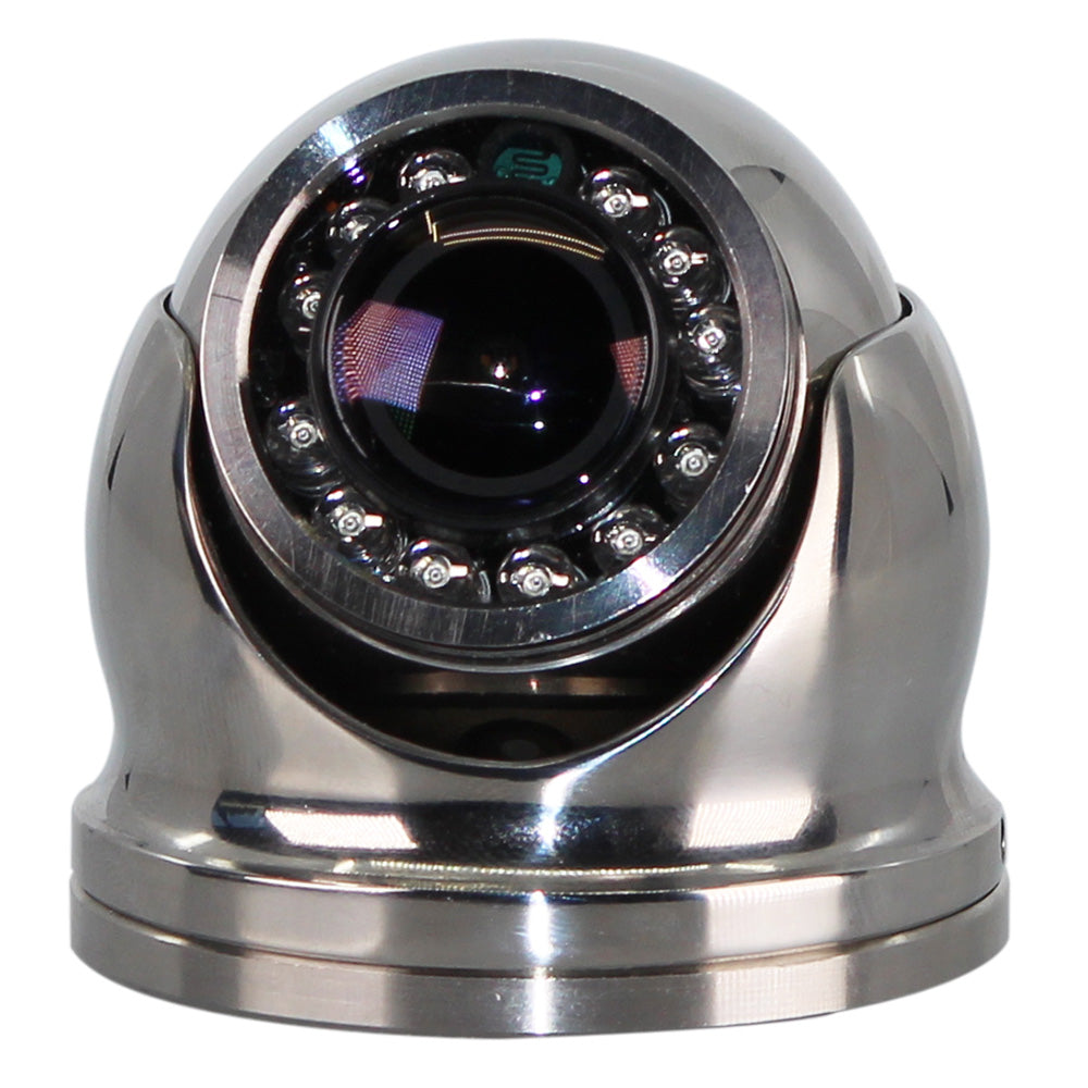 Iris High Definition 3MP IP Mini Dome Camera - 2MP Resolution - 316 SS 80-Degree HFOV - 3.6mm Lens