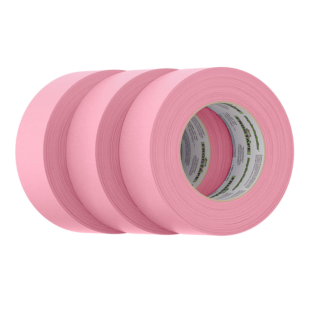 FrogTape CP 325 Medium-High Adhesion Masking Tape - 48MM x 55M x 6-Pack - Pink - Rated f/325F