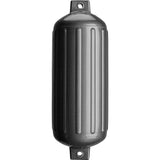 Polyform G-6 Twin Eye Fender 11" x 30" - Metallic Graphite