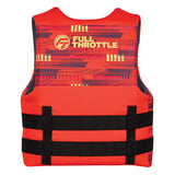 Full Throttle Youth Rapid-Dry Life Jacket - Red
