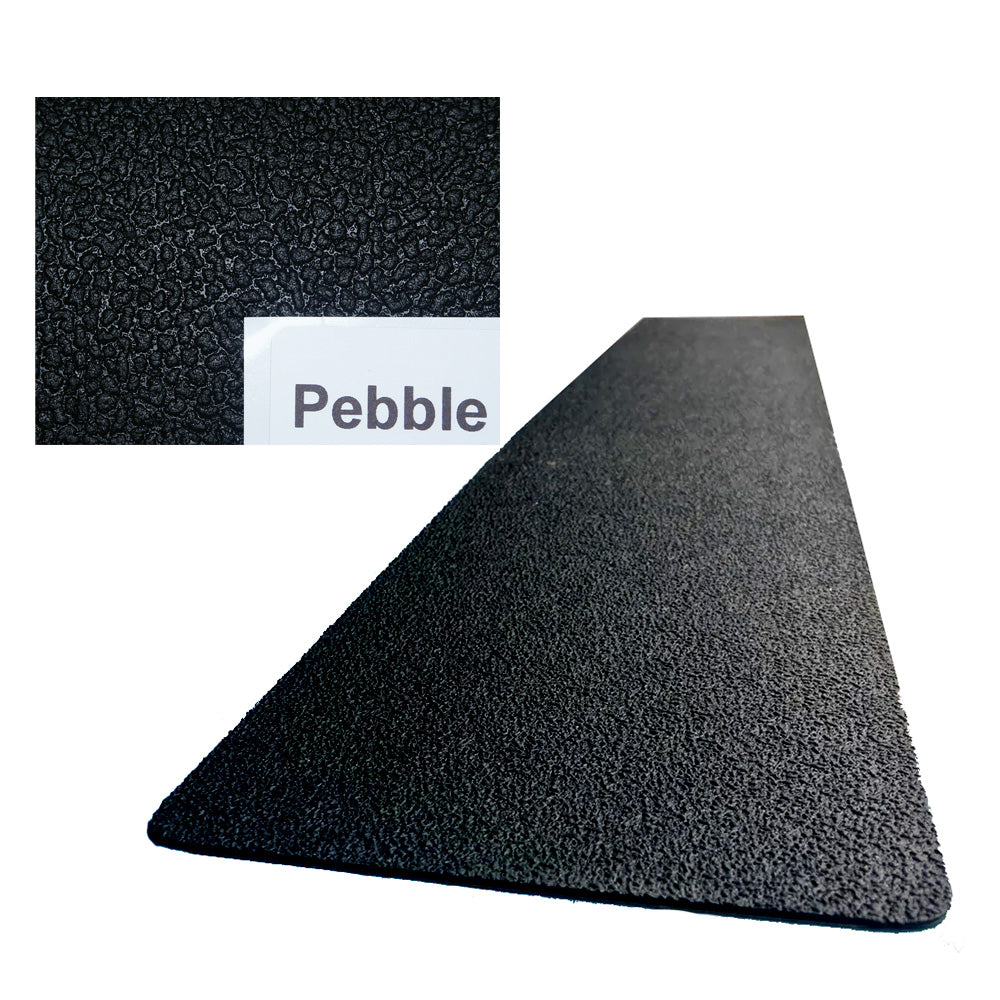 Gator Guards GatorSkinz Non-Skid Step Pad - Black Pebble - 16" x 4"