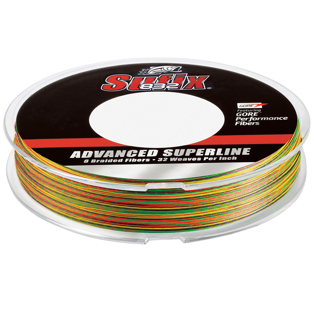 Sufix 832 Braid - 65lb - Fire Tiger - 300 yds