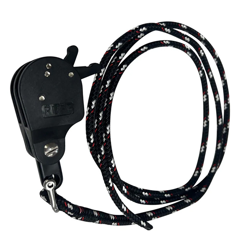 Rupp Double Halyard Line Lock w/Rope  Shackle