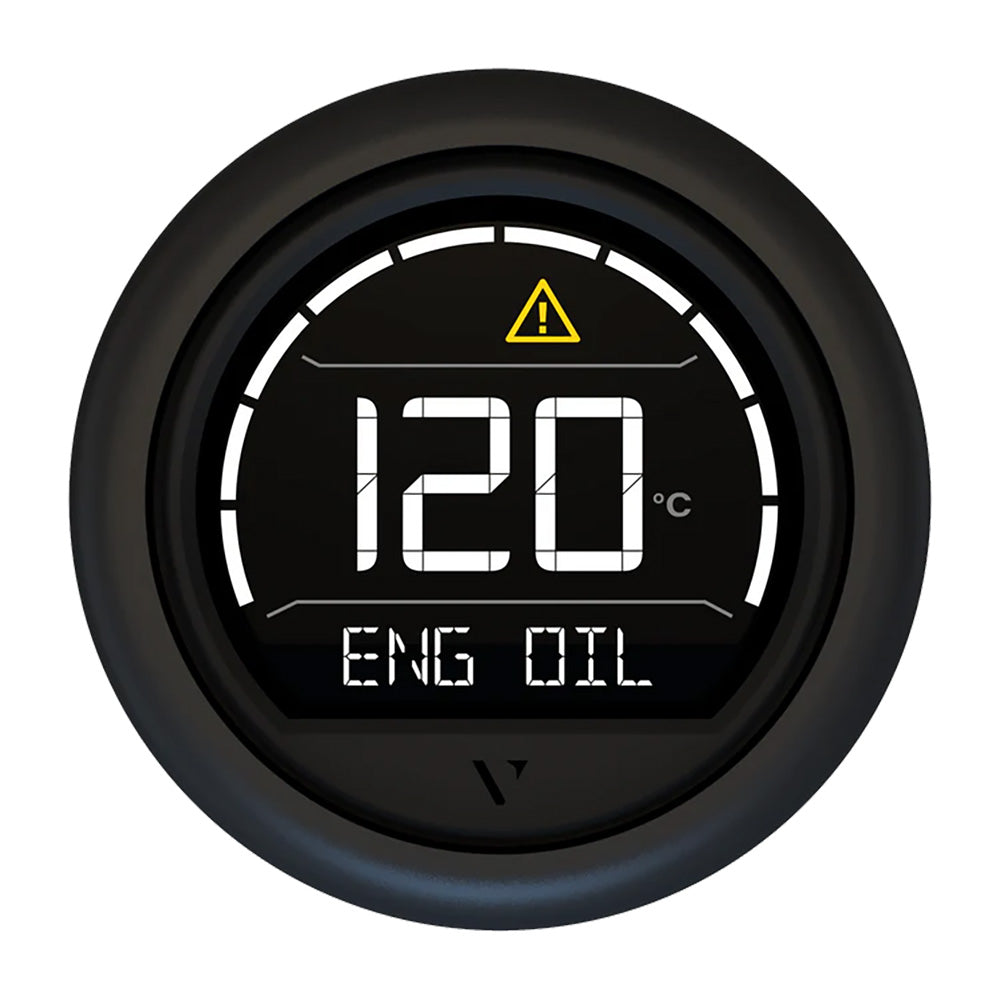 Veratron VL Digital 52 w/Round Black Bezel