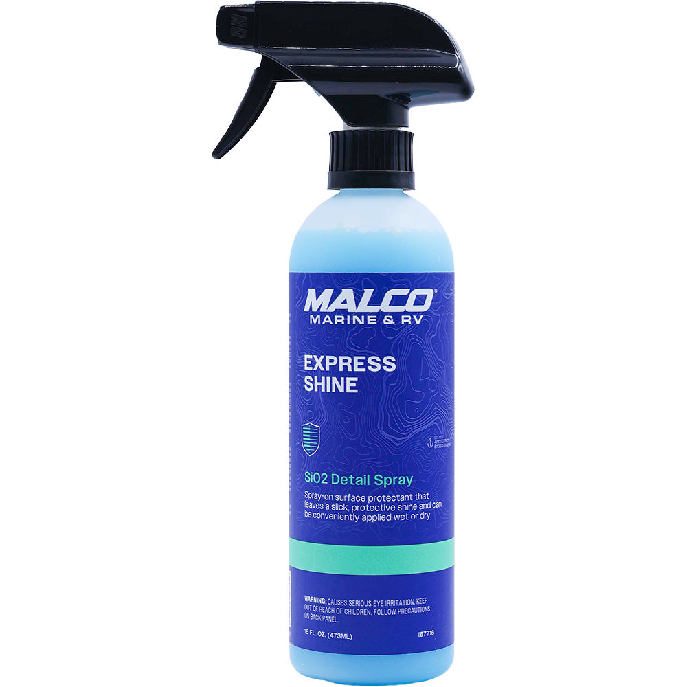 Malco Express Shine SiO2 Detail Spray - 16oz – Life of Sailing