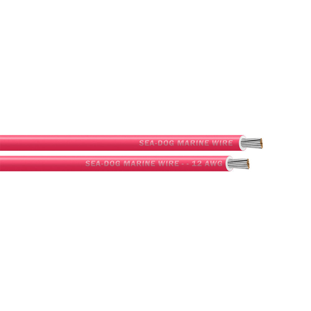 Sea-Dog 12 AWG Pink Primary Wire - 100'