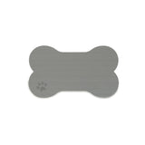 SeaDek Dog Bowl Mat - Storm Grey/Black - Small - 12" x 21"