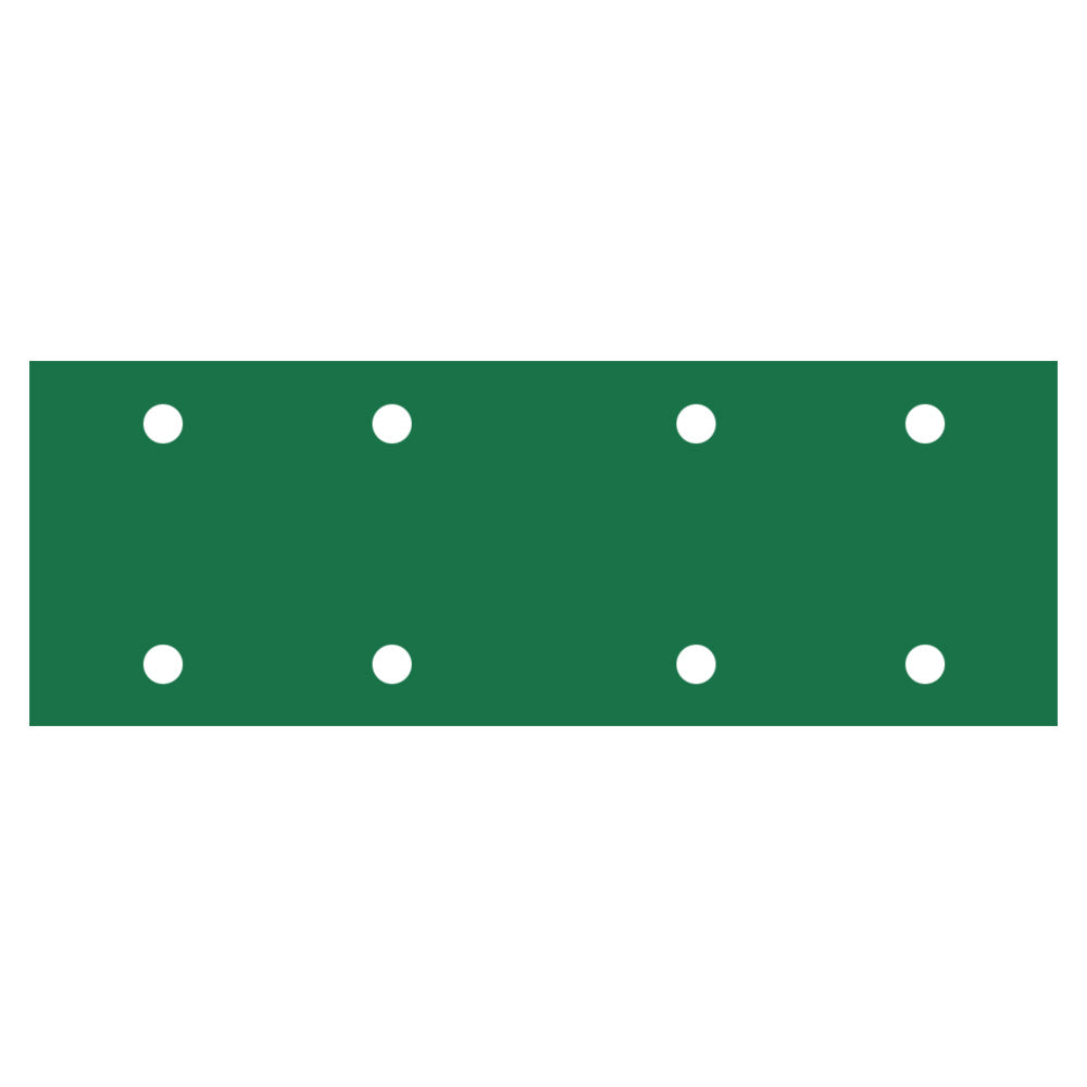 RUPES PROCUT Film Abrasive Sheets 70mm x 200mm (2.75" x 7.8") - 8 Hole - P180 Grit *Box of 100pcs