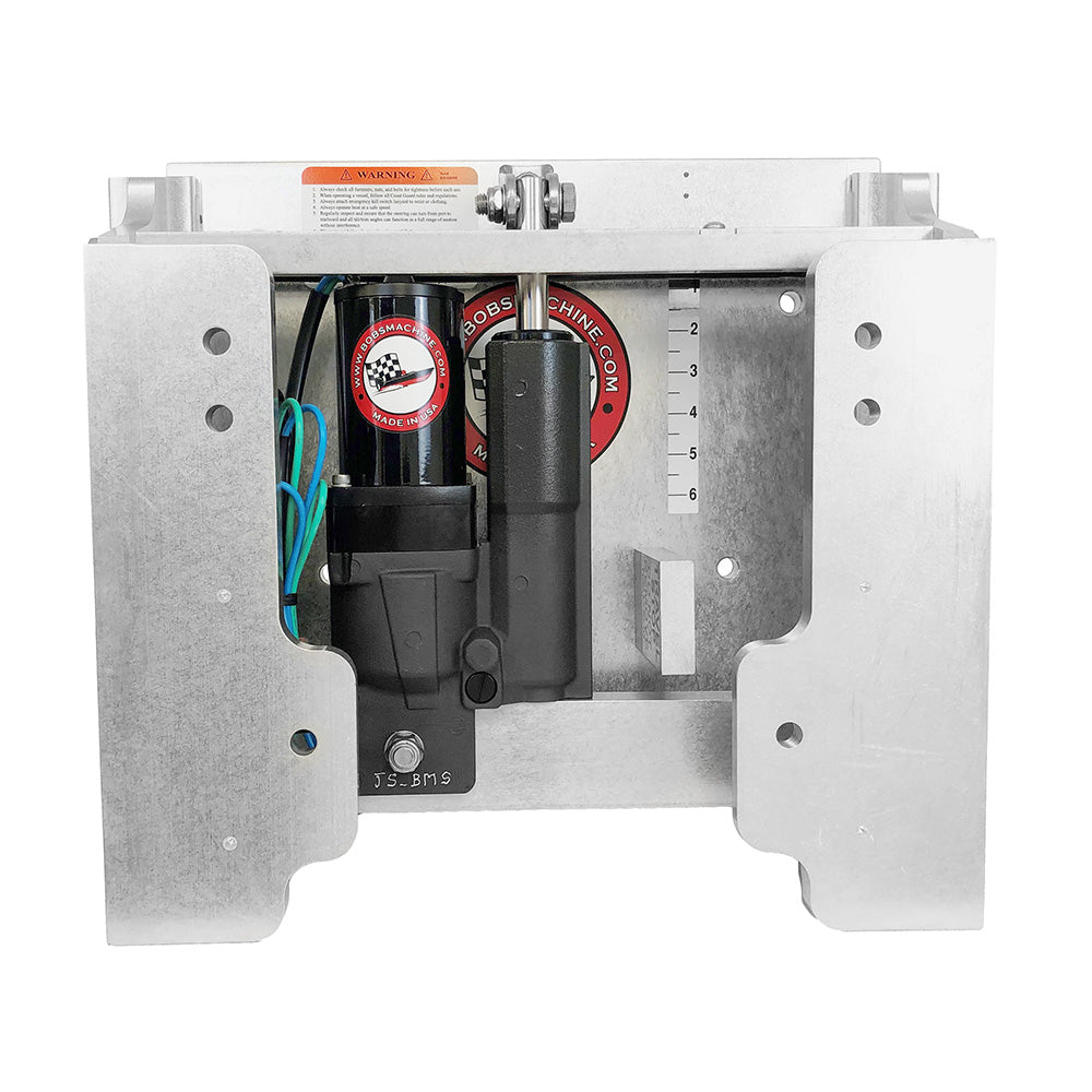 Bob's Machine 6 Extreme Gen 3 Action Series Jack Plate - Silver